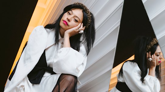 Brisbane designer Gail Sorronda is best known for her exclusive use of black and white, elevated by textures, layering and contrasting materials.