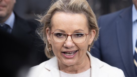 Opposition Leader Sussan Ley.