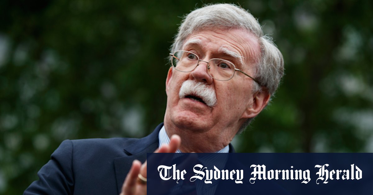 Ex-Trump national security adviser Bolton charged in classified information probe