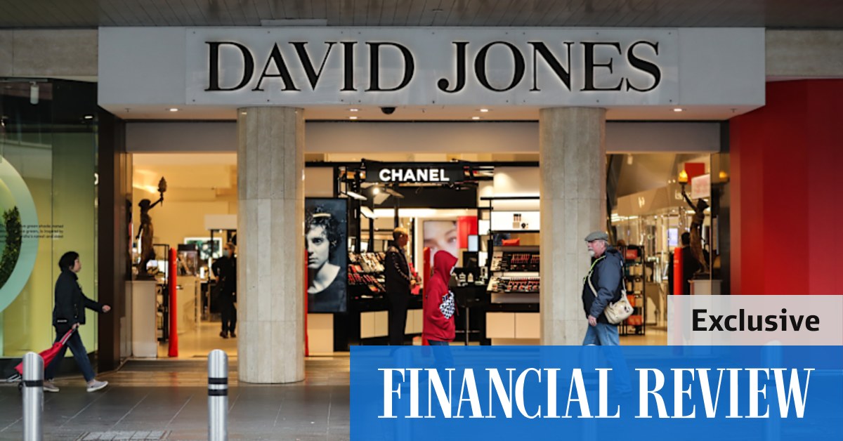 David Jones pens new tech deal to power $35m fresh revenue - Vimarsana News