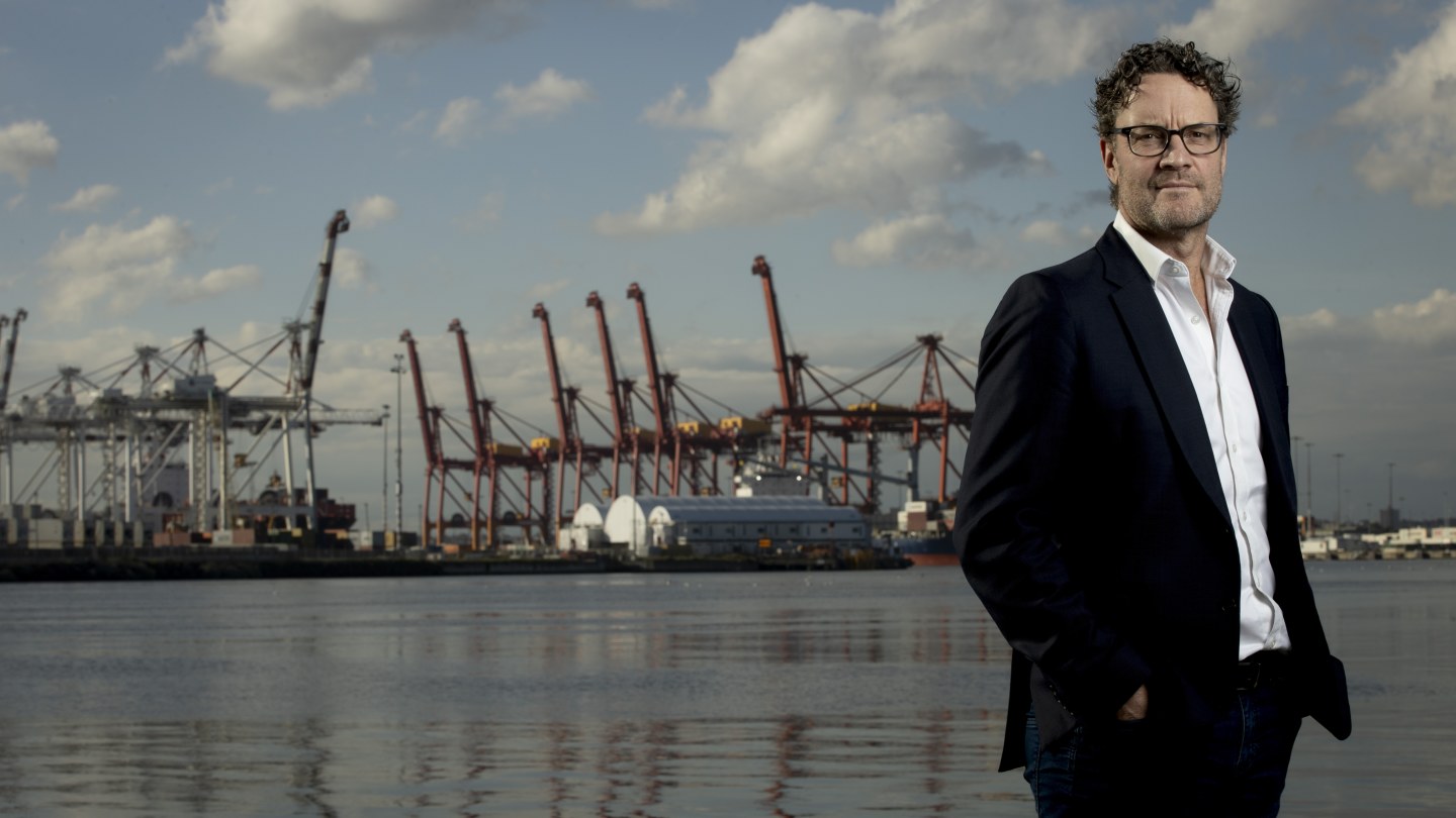 Port of Melbourne CEO Saul Cannon is on the front line of the shipping  crisis