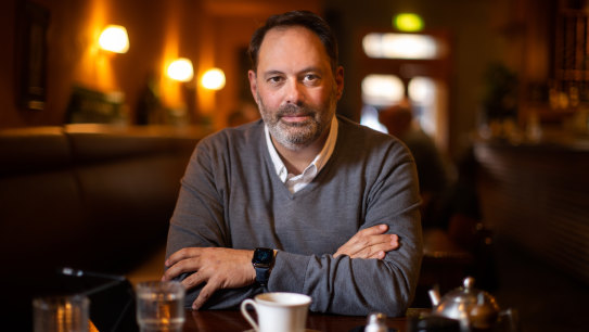 Philip Dalidakis had ‘zero' symptoms of heart problems, but an angiogram last week revealed one of his arteries was 95 per cent blocked.