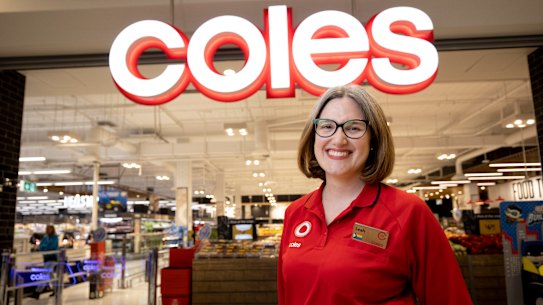 Coles boss Leah Weckert is seeing customers more willing to shop around to get a better price on groceries.