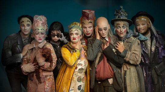 The cast of Rhinoceros