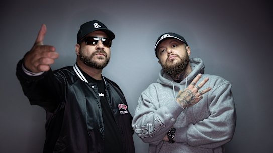 Dallas Woods and Nooky from 3%.