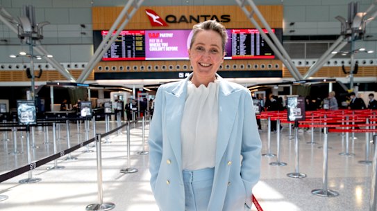 Qantas chief executive Vanessa Hudson.