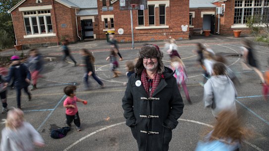 Taradale Primary School principal Chris Burgess in 2019.