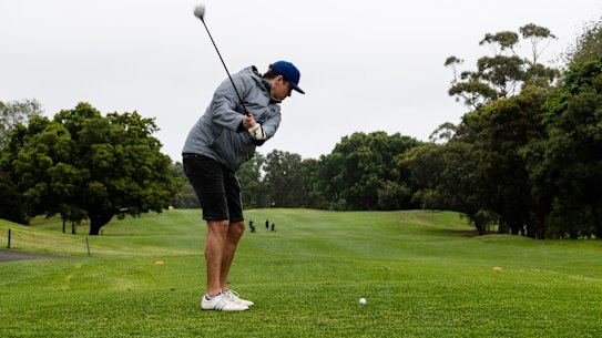 Golfers criticised the proposal to transform half the championship course into parkland. 