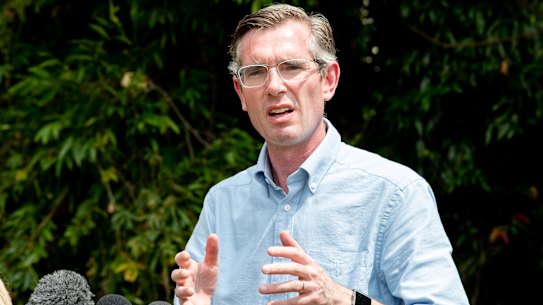 Dominic Perrottet acted quickly when Gareth Ward was charged.