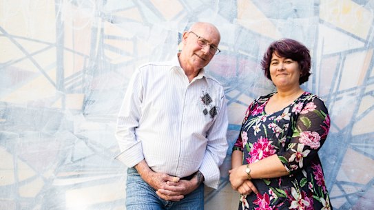 Kevin Street and Marianne Jauncey: 'I admire Marianne’s commitment to the drug-using community. Most people want to sweep us under the carpet.'
