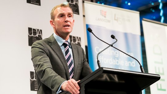 Planning Minister Rob Stokes says he holds concerns about apartment supply.