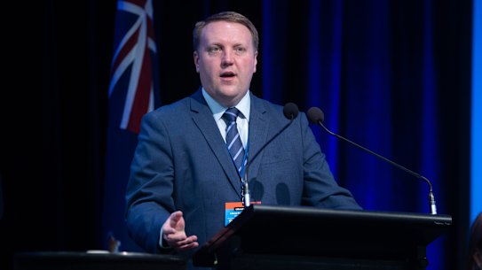 Victorian Liberal Party state director Stuart Smith.