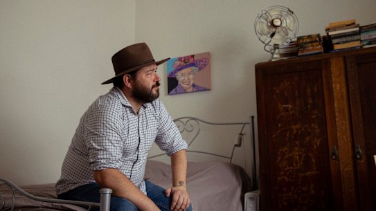 Furniture dumped on nature strips that once went to landfill is now filling up people’s homes, including that of James Cottam who started the Facebook group, Street Bounty.