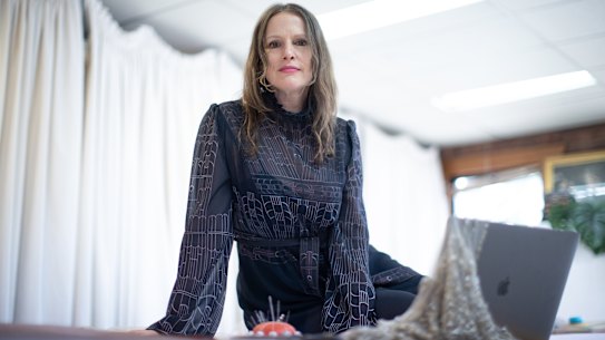 Gwendolynne Burkin has begun using AI to find new methods of doing her very traditional craft.