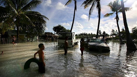 Kiribati is effectively paying the price for the world’s addiction to fossil fuels.
