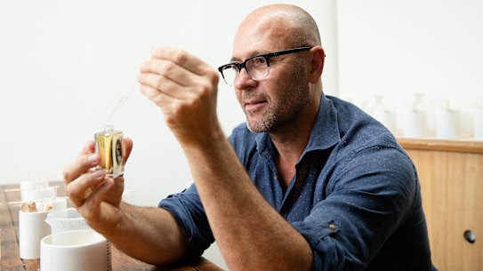 Craig Andrade left a legal career to launch niche fragrance brand The Raconteur in 2020.