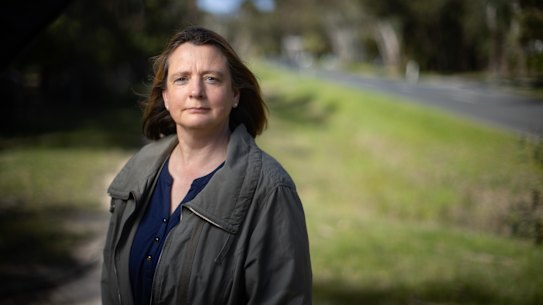 Kym Cavigan got an unexpected visit at her Macedon home when her accountant Andrew Marshall arrived sobbing and shaking uncontrollably.