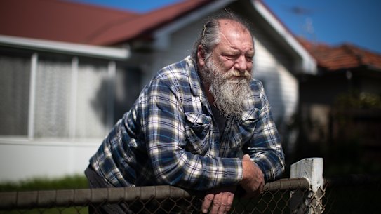 Rick was earning more than $1000 a week before the pandemic struck Victoria.