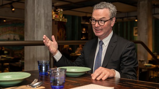  Christopher Pyne says ex-politicians are entitled to use their skills and background to make a living in other sectors.