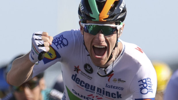 Bennett stripped of Vuelta stage win after bumping rival