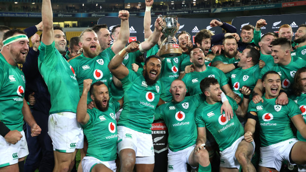 Ireland stun All Blacks to clinch historic series victory