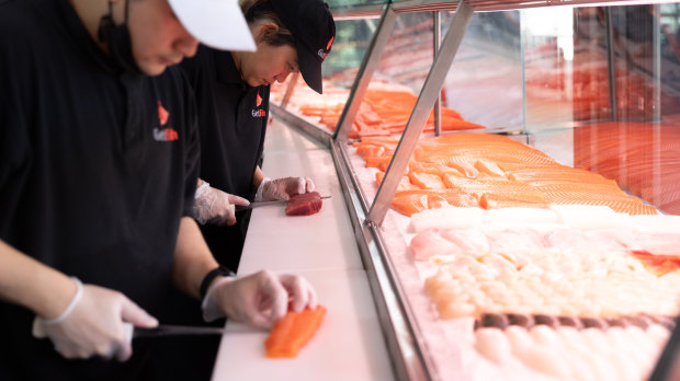 Step aside fish and chips: Could sushi and sashimi be the next big beach food?