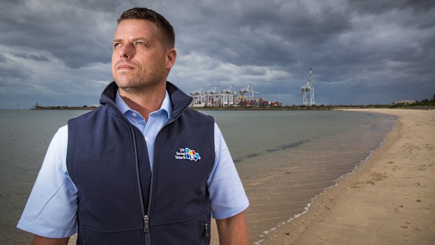 Life Saving Victoria’s general manager of lifesaving services Liam Krige. 