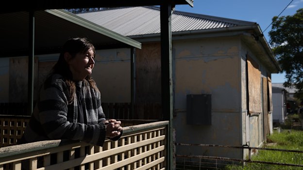 "We don’t see anyone new coming into town": Jude Nickson at her home in Gulargambone.
