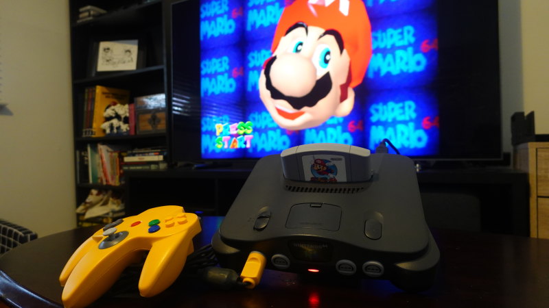 connecting a nintendo 64 to a new tv
