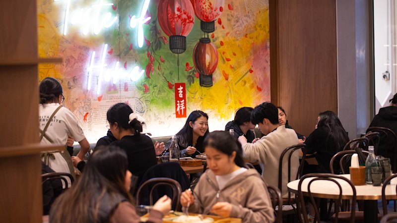 ‘The kind of excitement I used to feel when queuing for a club’: The food hall our critic can’t stop visiting