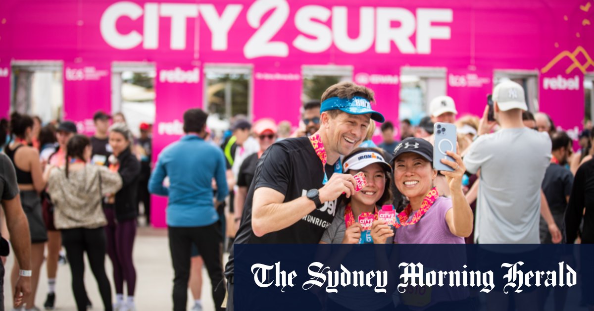 Win a free entry to the 2023 City2Surf