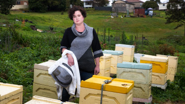 Newcastle beekeeper Anna Scobie’s 90 hives will need to be destroyed as she falls within the 10km eradication zone.