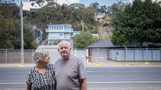 Denise and Paul Willigenberg are caught in a three-way legal dispute and cannot return to their retirement home in McCrae.