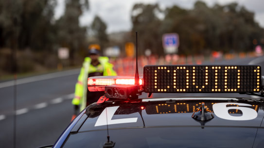 Police will enforce tough new COVID-19 restrictions announced on Monday.