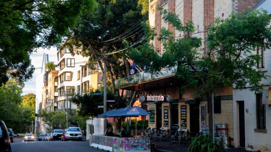 The Friend in Hand Hotel in Glebe is one of hundreds of licensed premises permitted to have an outdoor dining area.