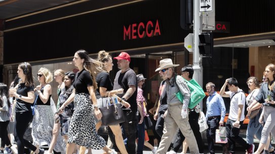 The latest COVID variant is yet to have an impact on Christmas sales. 