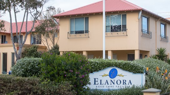 A general view of Japara Elanora Aged Care Home in Brighton.