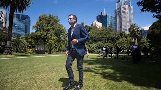 Welcome back: Victorian Premier Daniel Andrews says up to 50 per cent of CBD workers can return to their offices from Monday.