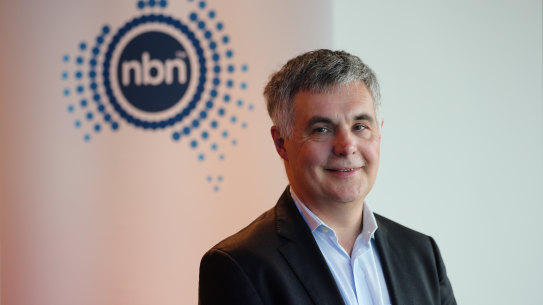 CEO Stephen Rue was among the NBN Co’s top executives to share in $78 million in bonuses last year.