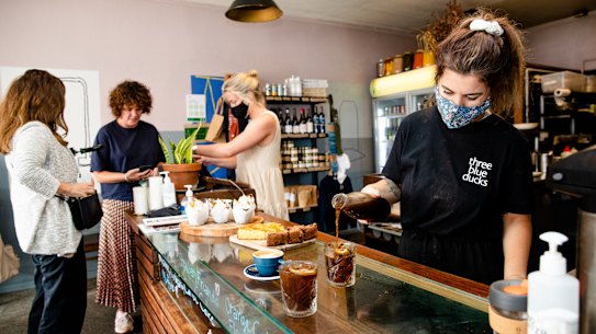 Despite higher interest rates and inflation, Australians are buying more coffees, takeaway muffins and clothes than ever.