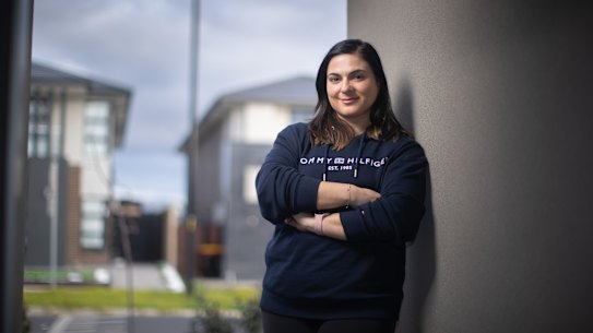 Dimitra Mouyis has lived in the Brimbank area her entire life, and dreams of buying in her home suburb of Keilor Downs. 