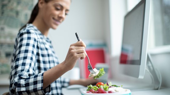 In France, eating at your work desk has been against the law but that is about to change due to COVID. 