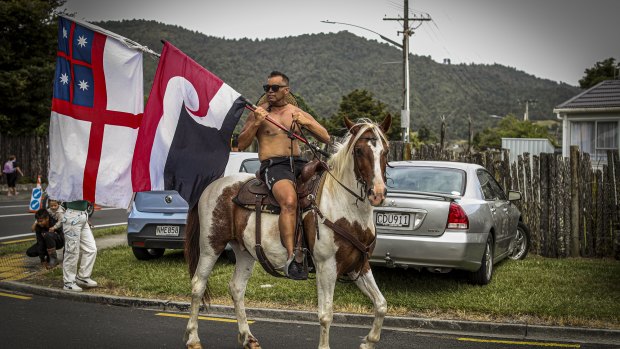 ‘This is just day one’: Thousands converge on Waikato to defend Maori rights