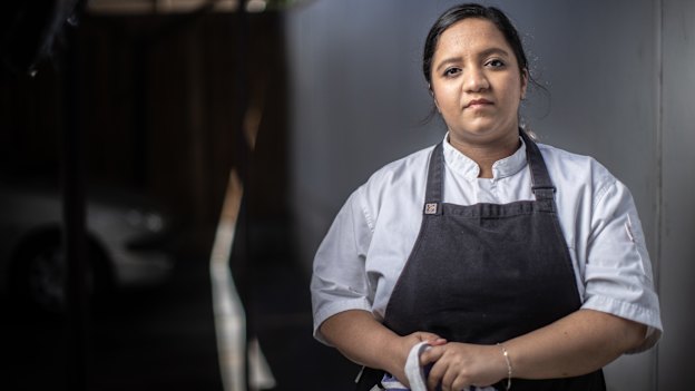 Hospitality student Juhi Sachdev from Kolkata. Her world was thrown upside down by the pandemic.