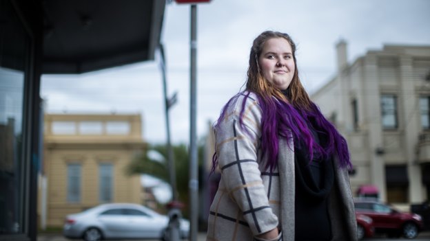 Amy Falconer was first diagnosed with depression when she was 12.