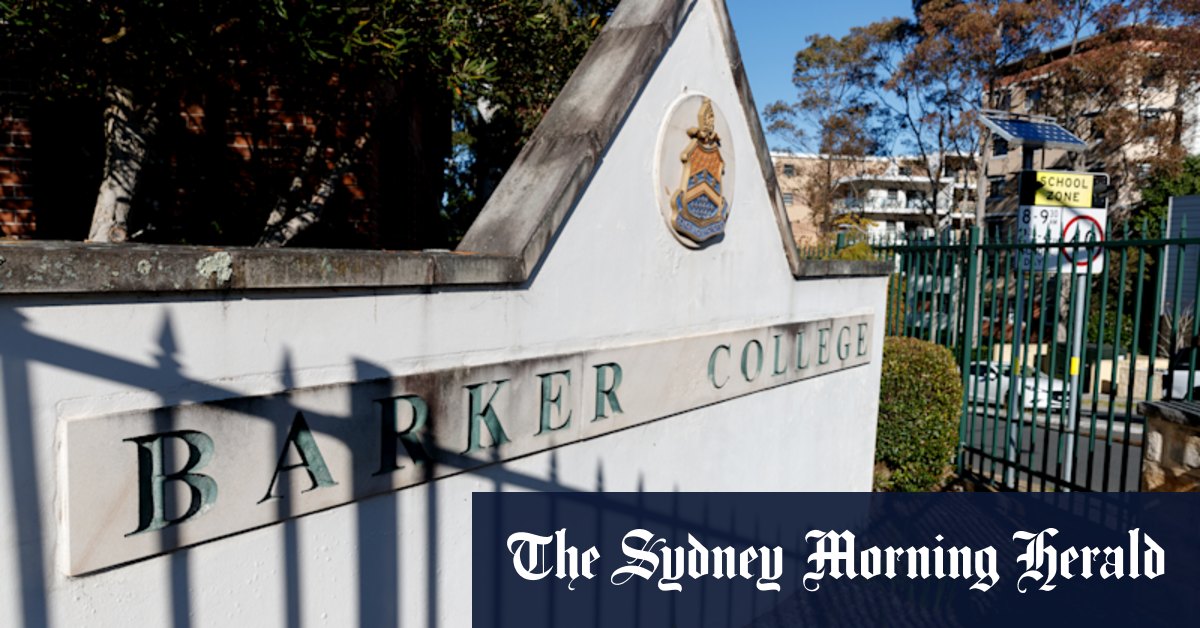 Barker College redevelopment sparks backlash from Sydney Catholic schools - Vimarsana News
