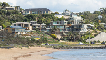 Property values in the Frankston area are higher than a year ago.
