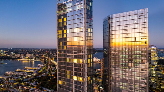 Render of One Sydney Harbour by Lendlease