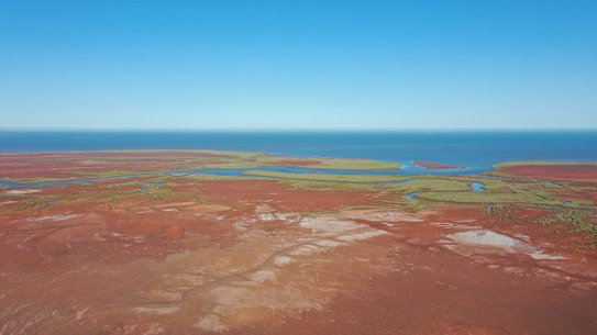 Temperatures reached 50 degrees in Mardie in Western Australia. 