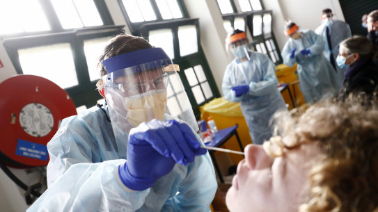 Data shows young and healthy people are still suffering the effects of a COVID-19 infection months after beating the disease.